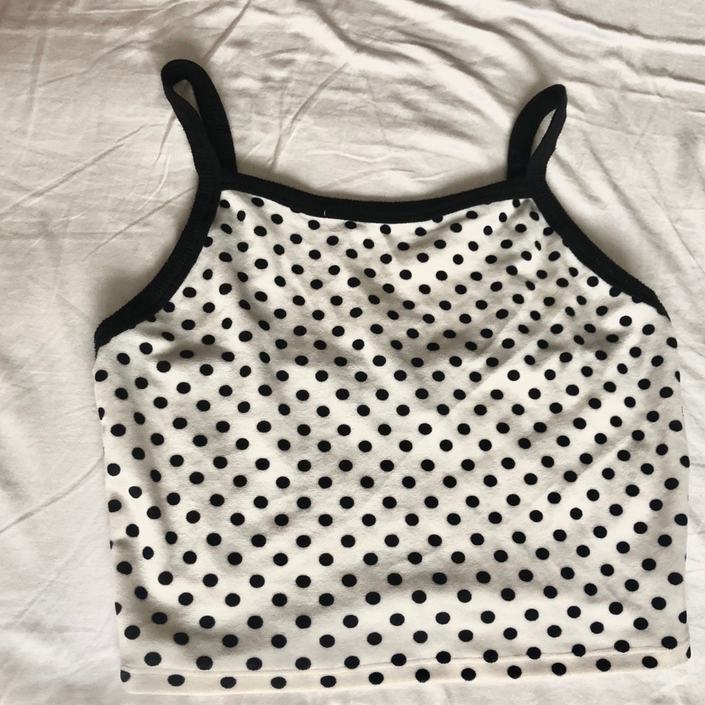 Polka dot tank